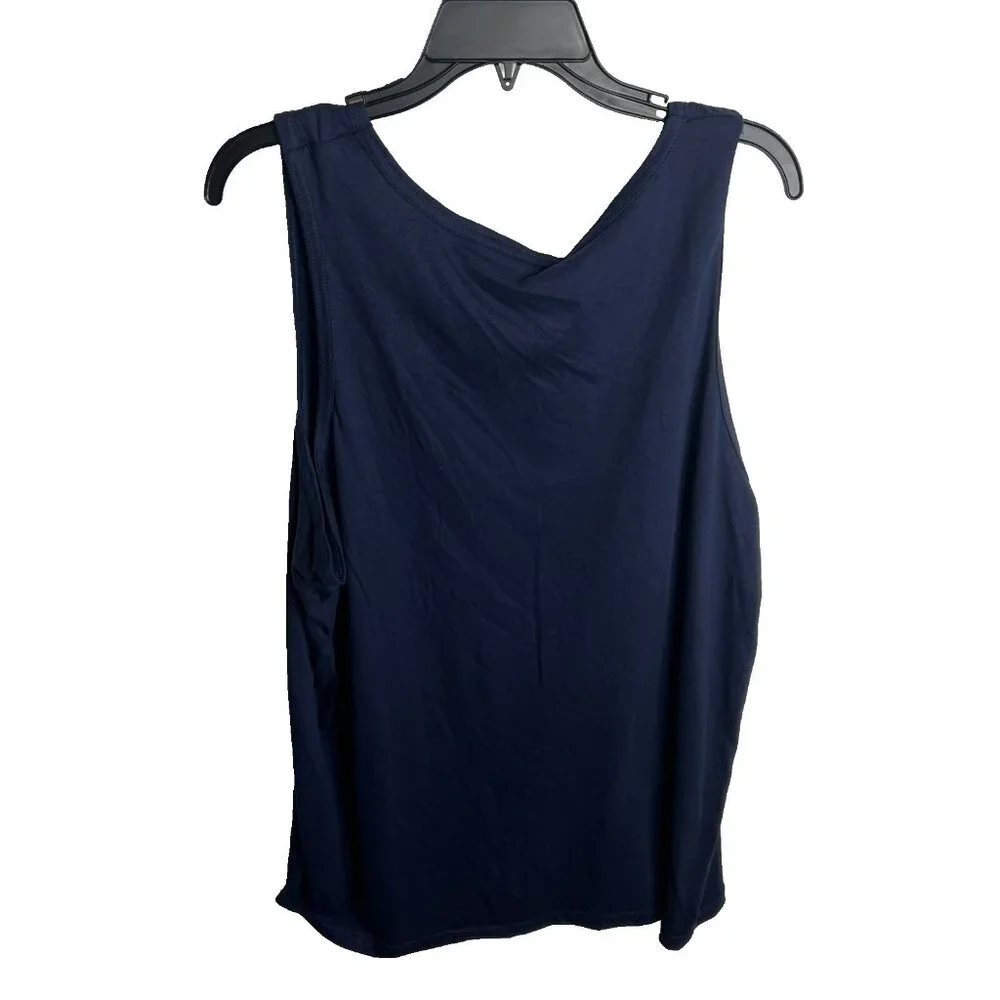 Reebok Men's Graphic Tank - Navy Size 2XL